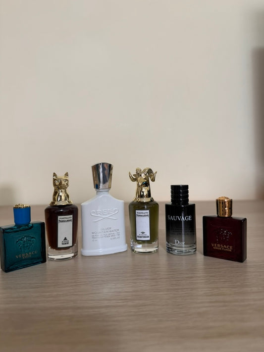 Mini Parfumuri Bărbați – Colecție Premium 5-15ml